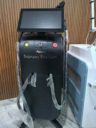 Alma suprano titanium diode double handle hair removal laser 1600 watt