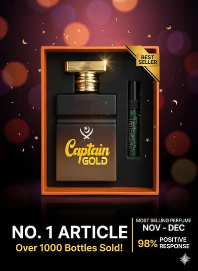Captain Gold Perfume 50 ML