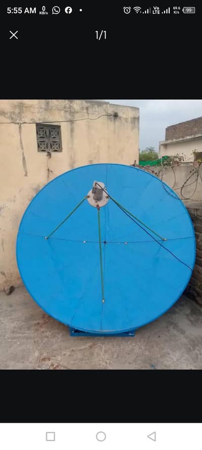 Dish antenna all Pakistani channels