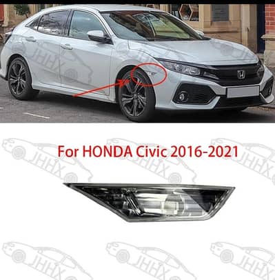 Honda Civic 2016-2022 Fender Indicator Light LH | OEM Style