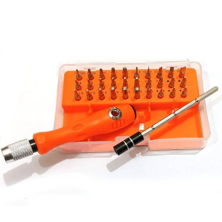 screw driver box set in orrange colour 8