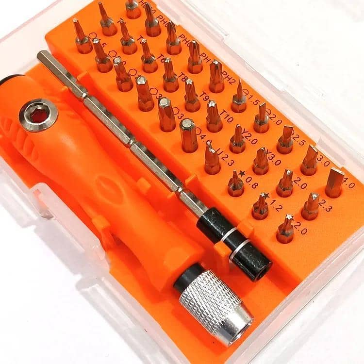 screw driver box set in orrange colour 11