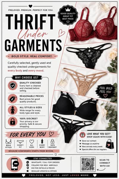 Thrift Imported Sets Available