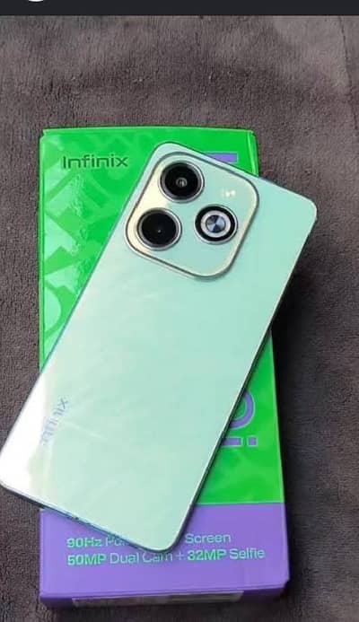 Infinix Hot 40i     8 Ram.  storage 128 with box and charger