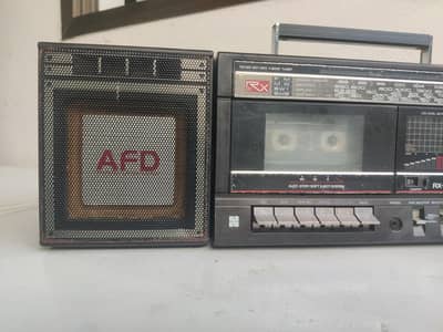 National cassette player and Radio