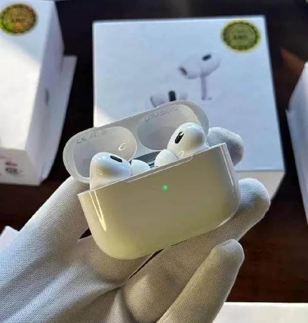 Airpods Bluetooth Wireless Earbuds with Charging Case | HD Stereo Sound | Built-in Microphone | Compatible with Android & iPhone