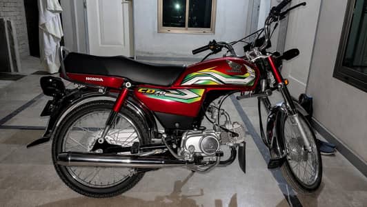 Honda CD 70 2023 model Original condition