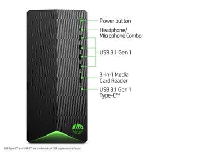 HP Pavilion Gaming Desktop TG01-0xxx