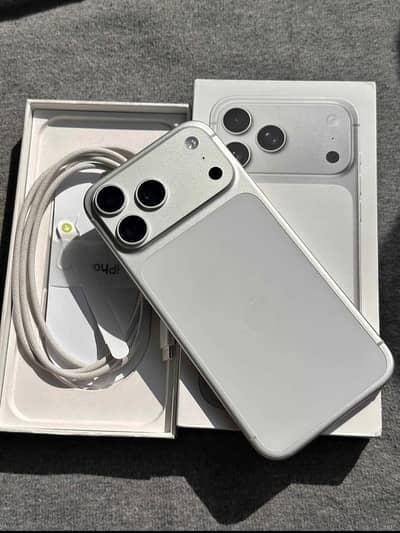 iPhone 17 Pro Max | PTA Approved | Silver Titanium