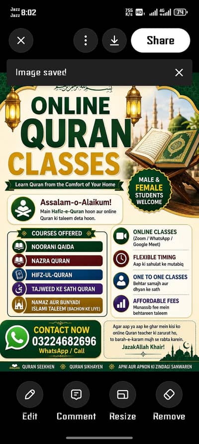 house boy and quran teaching