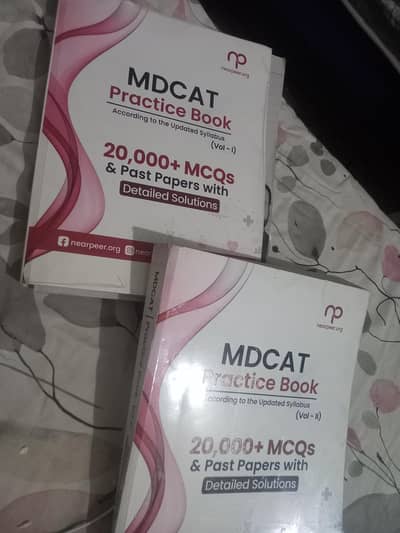 mdcat practice books of nearpeer
