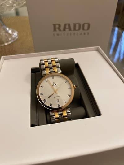 RADO FLORENCE SWISS MADE TWO TONE STAINLESS STEEL GOLD