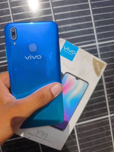 Vivo Y91 with box all ok, 64gb memory