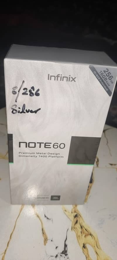 infinix note 60 seal 8/256