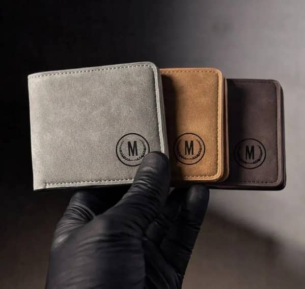Premium Leather Wallet for Men | Slim Bifold Wallet | Card Holder | Cash Pocket | Matte Finish