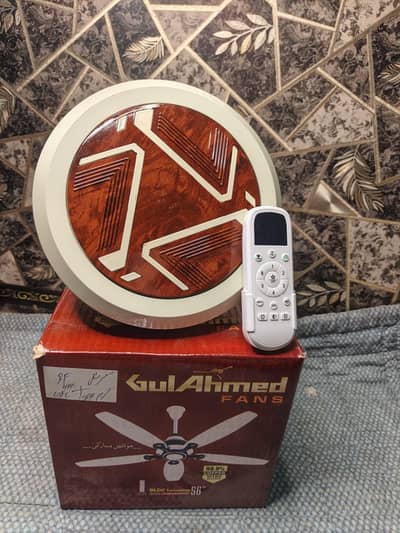 Gul Ahmed AC/DC Ceiling Fan with Remote | 100% Copper | 5 Years Warran