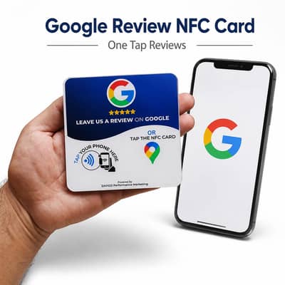 Google Review NFC Card | One Tap Review Solution for Businessess