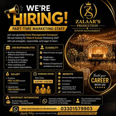 Marketing Staff