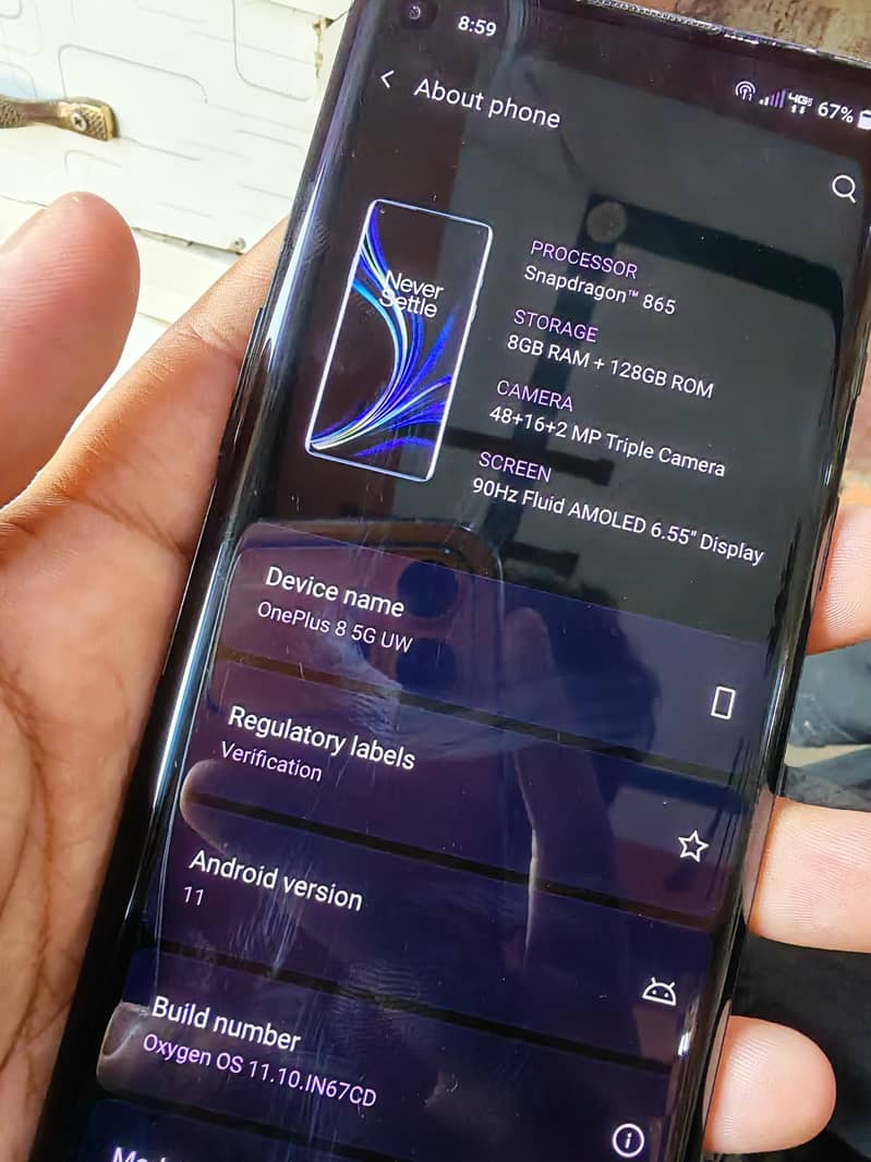 One Plus 8 0