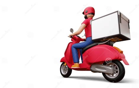 Delivery Rider Required in PWD