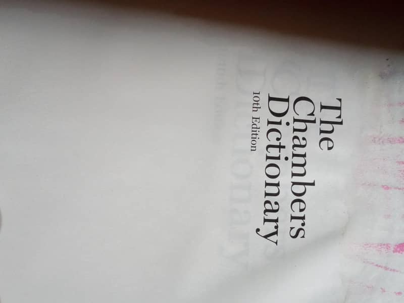 The Chambers Dictionary 2