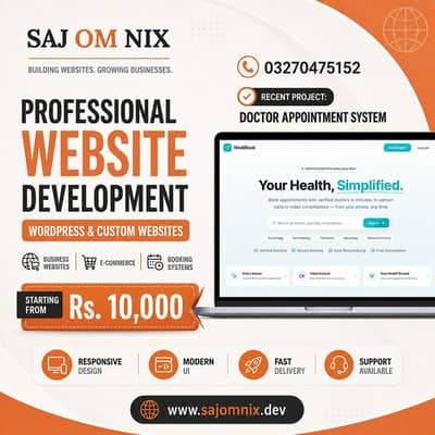 Professional Web Development | Custom Websites & WordPress Expert