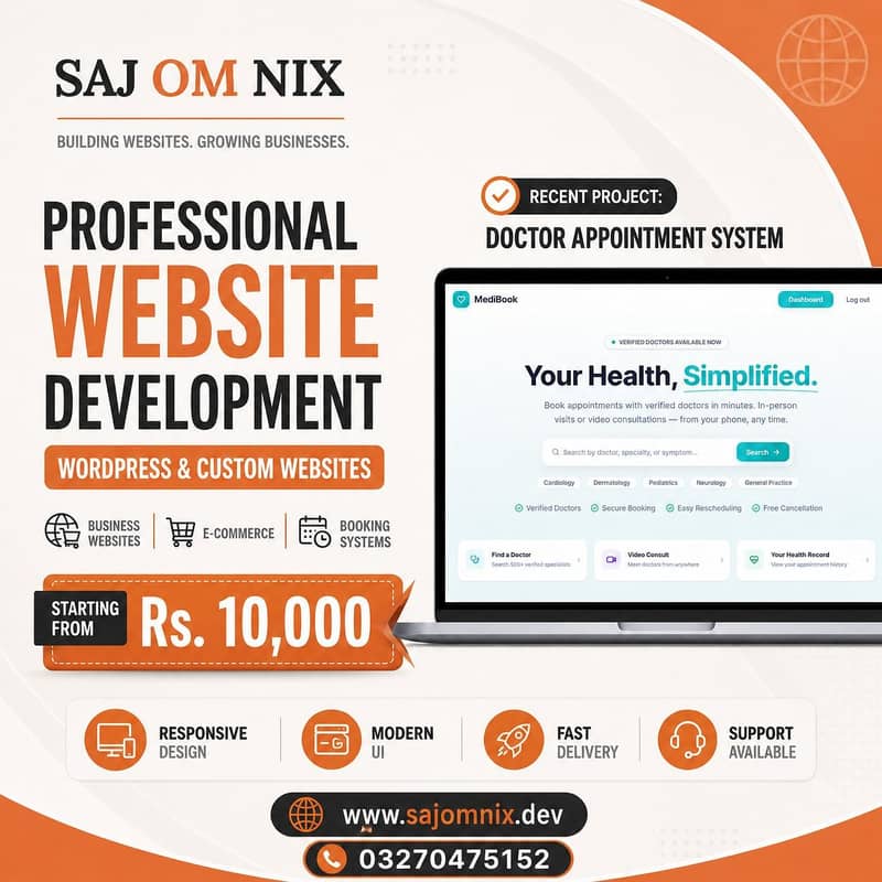 Professional Web Development | Custom Websites & WordPress Expert 1