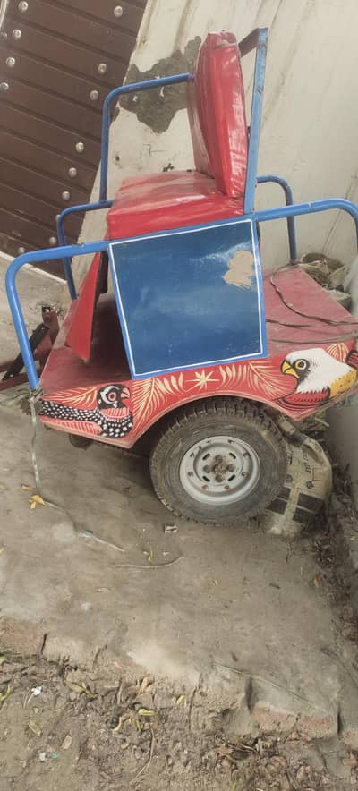 mini rickshaw only body. no bike