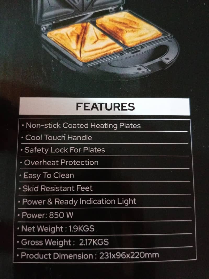 Sandwich Maker Impex 5