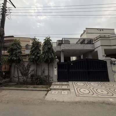 12 Marla Single Storey Facing Park Used House Available At The Most Prime Location of johar town phase 2