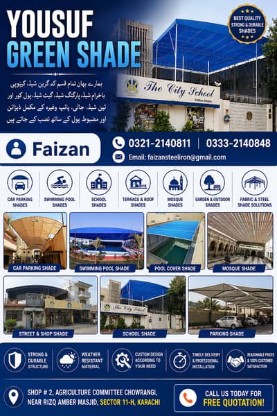 Green Shade Net | Sun Shade Canopy | UV Protection | Outdoor Roof Cov