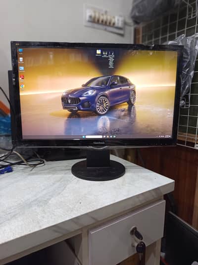ViewSonic 24" LED Monitor with Built-in Speakers | A+ Fresh UAE Import