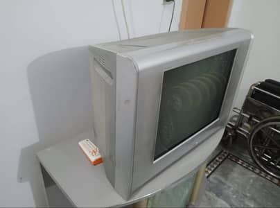 sony used Television with Trolly for sale