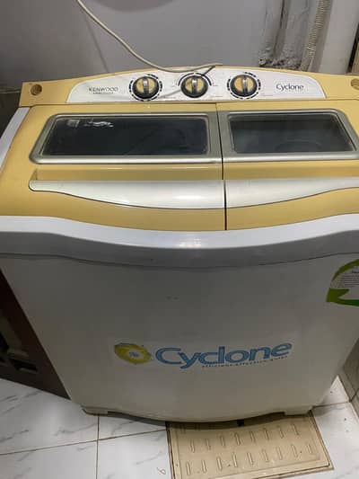 keenwood washing machine used with dry