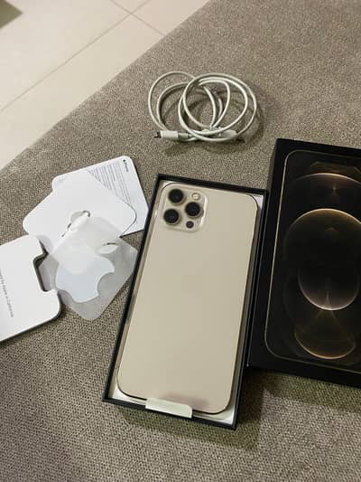 Apple iPhone 12 Pro Max official Pta afroved 256 GB memory water pack