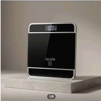 premium weight scale 5 - 150 kg Toughed glass LED display