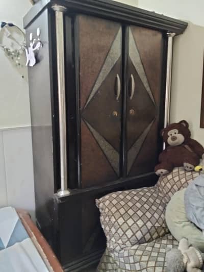 iron wardrobe slightly used