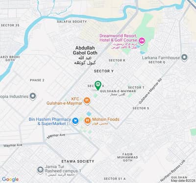 Plot Available For Sale Gulshan e Maymar, Secter X-7