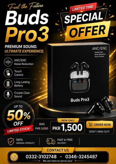 Pro 3 ANC / ENC Airbuds