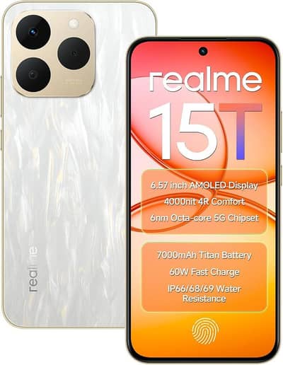 realme 15t like a box pack condition 5g
