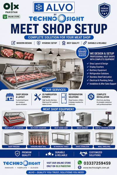 Meat Shop,ALVO Meat Display Chillers,Vertical Meat Chiller,Meat Mince