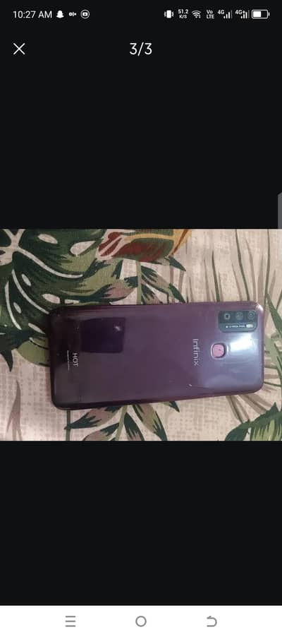 Infinix hot 9 play for sale only mobile or charger ha. contact