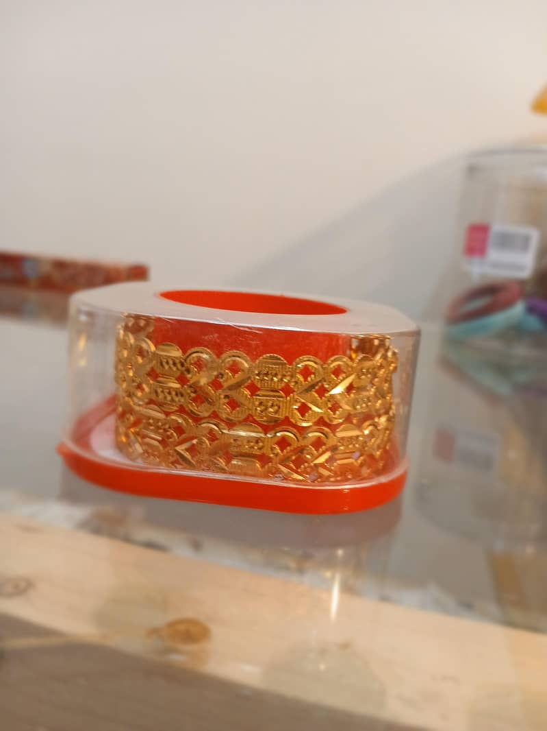 Gold plated Bangles 1