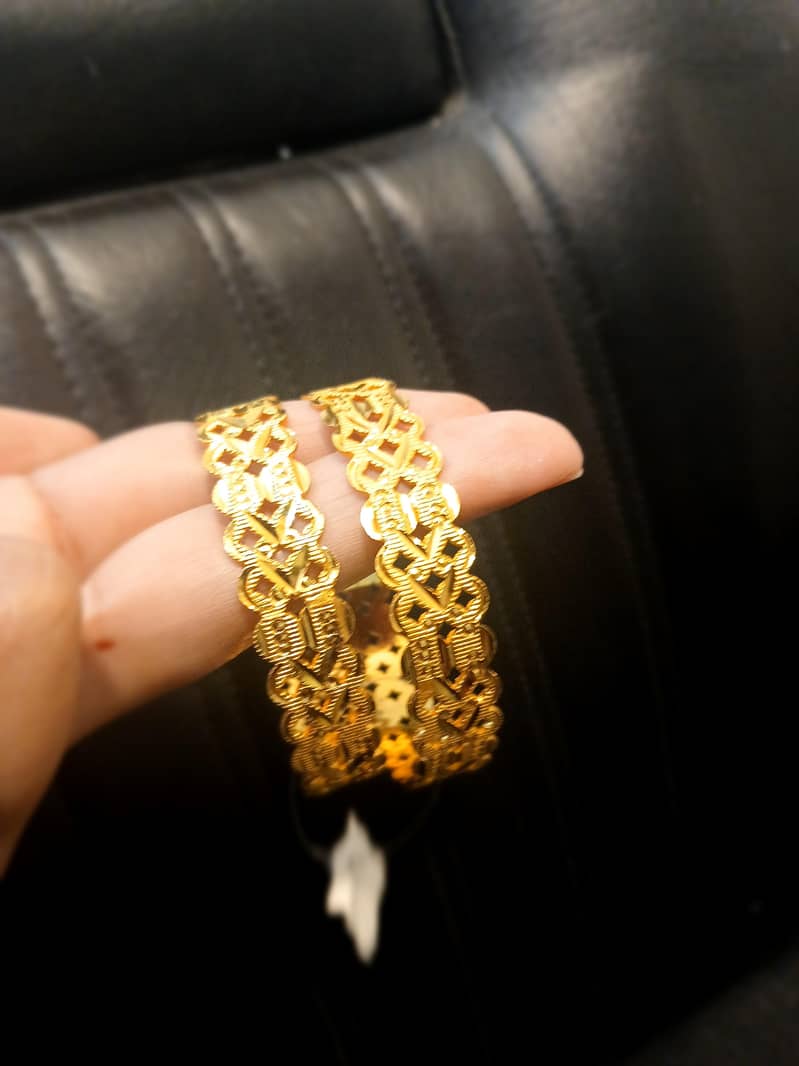 Gold plated Bangles 2