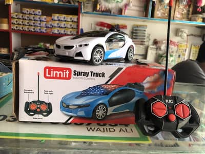 Limit Spray RC Car - Remote Control Car With Smoke Spray- New Box Pack