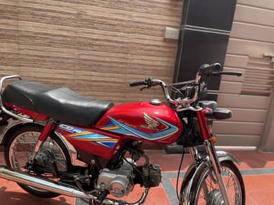 Honda cd 70 red colour 2019