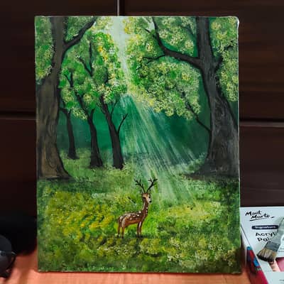 Premium Wall Painting Frame | Modern Canvas Art | Home Decor | Living