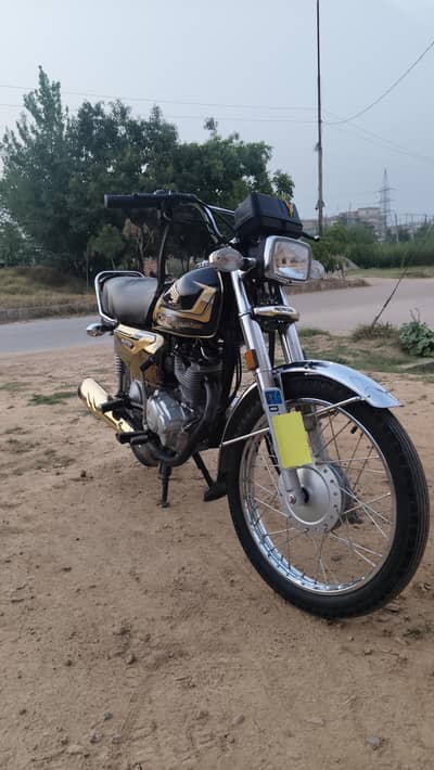 Honda 125 gold edition 2024 model register 2026 dual Pinky tape