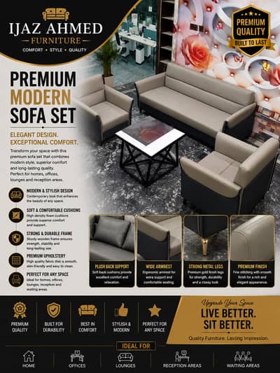 sofa set/modern sofa /exective sofa/5 seater sofa