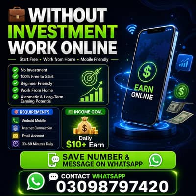 without investment online work from home